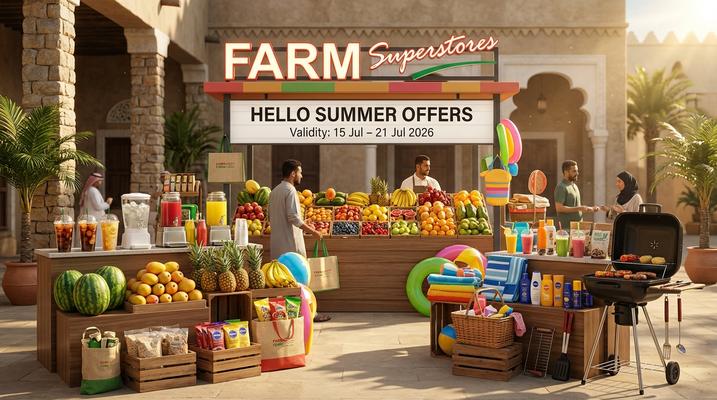 Farm Superstores Hello Summer Offers: Up to 57% Off in Saudi Arabia (15-21 July 2026)