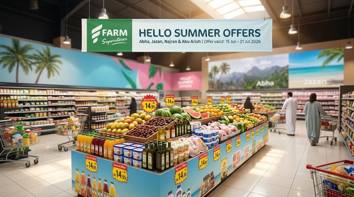 Farm Superstores Hello Summer Offers in Saudi Arabia & UAE – Up to 57% Off (Jul 15-21, 2026)