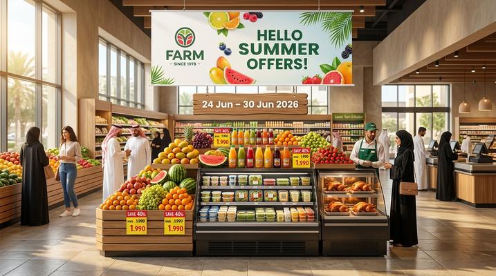 Farm Superstores Hello Summer Offers in UAE & Saudi Arabia – 24-30 June 2026