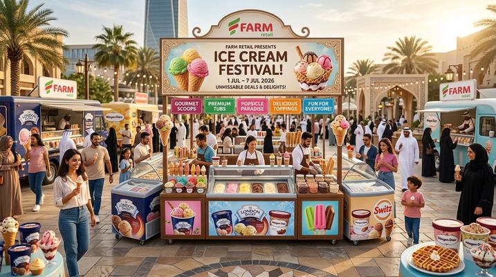 Farm Superstores Ice Cream Festival Offers – KSA & UAE | July 1-7, 2026