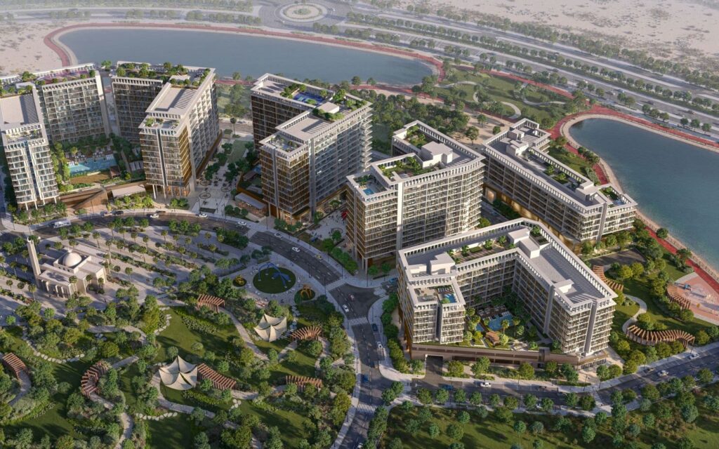 Alder at Park Five apartments in Dubai Production City – exterior view