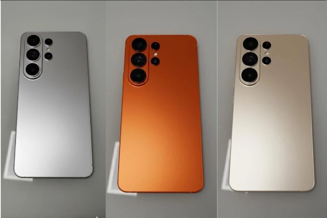 Earlier leaked render showing rumored orange Galaxy S26 Ultra