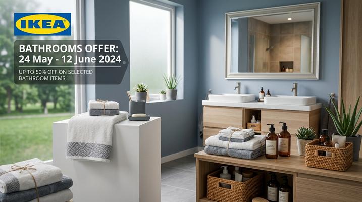 IKEA Bathrooms Offer in UAE – Best Deals on Bathroom Furniture & Accessories