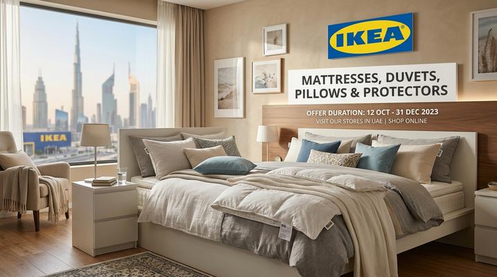 IKEA Mattresses, Duvets, Pillows and Protectors Offers in UAE – Sleep Better for Less