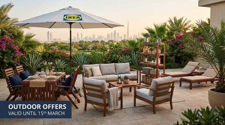 IKEA Outdoor Offers in UAE – Best Deals on Patio Furniture & Accessories