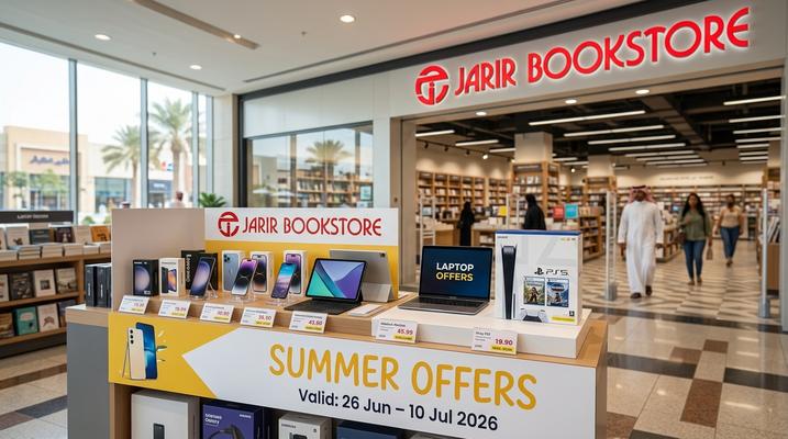 Jarir Bookstore Summer Offers 2026 – Best Deals in Saudi Arabia & UAE (June 26 – July 10)