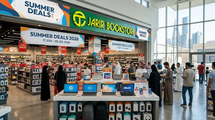 Jarir Bookstore Summer Offers 2026 – Up to 65% Off in Saudi Arabia & UAE (Jun 17 – Jul 5)