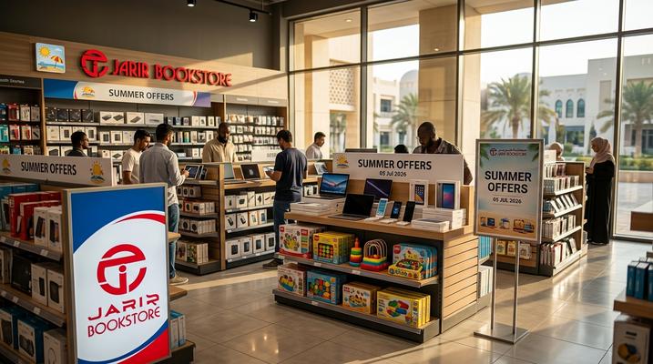 عروض الصيف من مكتبة جرير في قطر والإمارات حتى 5 يوليو 2026