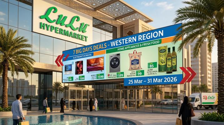عروض اللولو السعودية - المنطقة الغربية | 7 أيام كبرى من 25 حتى 31 مارس 2026