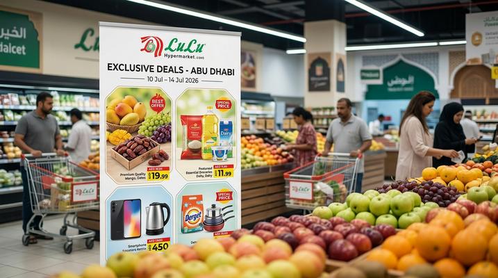 Lulu Abu Dhabi Exclusive Deals: Up to 68% Off Home Appliances, Electronics & More (10-14 July 2026)