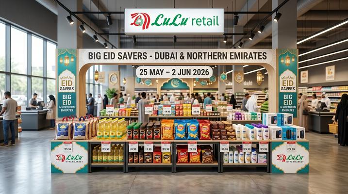 LuLu Big Eid Savers Offers: Dubai & Northern Emirates Deals (May 25 – Jun 2, 2026)