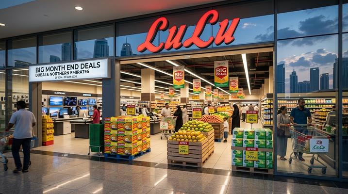 LuLu Big Month End Deals in Dubai & Northern Emirates – 25–30 June 2026
