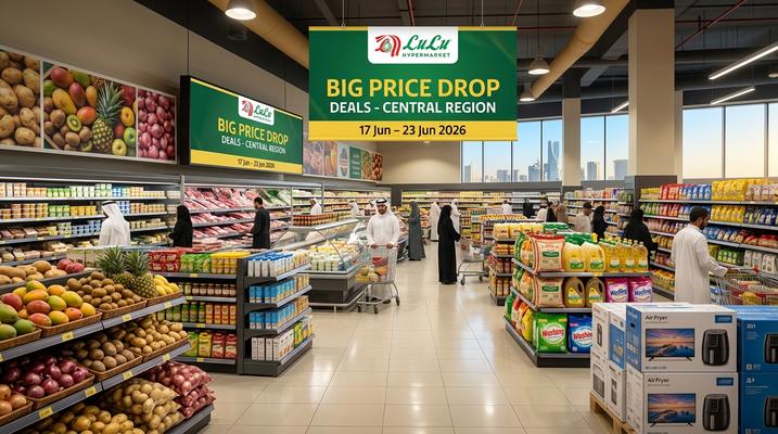 LuLu Big Price Drop Deals – Riyadh, Hail & Central KSA (17-23 Jun 2026)