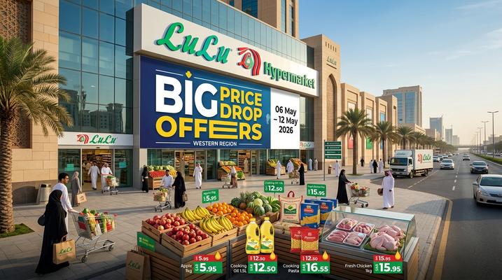 LuLu Big Price Drop Offers in Jeddah & Western Saudi Arabia (6-12 May 2026)
