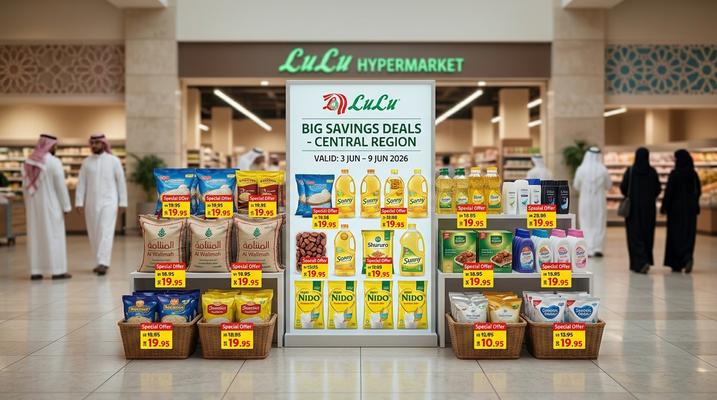 Lulu Big Savings Deals Central Region Saudi Arabia – June 3-9, 2026