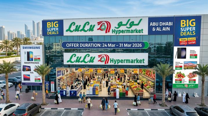 LuLu Big Super Deals in Abu Dhabi & Al Ain, UAE – 24 to 31 March 2026