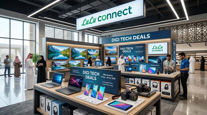 Lulu Digi Tech Deals in KSA – Up to 61% Off on Electronics | 16 to 30 Apr 2026