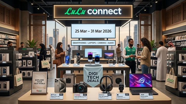 عروض اللولو على التقنية والإلكترونيات في السعودية من 25 حتى 31 مارس 2026