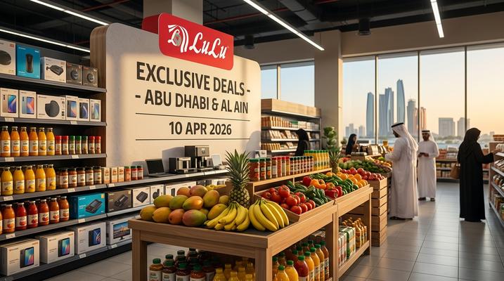 Lulu Exclusive Deals in Abu Dhabi & Al Ain, UAE – April 6 to 10, 2026