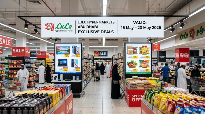LuLu Hypermarket Exclusive Deals Abu Dhabi – 16-20 May 2026