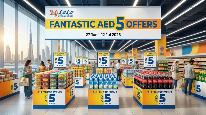 LuLu Fantastic AED 5 Offers in UAE – June 27 to July 12, 2026