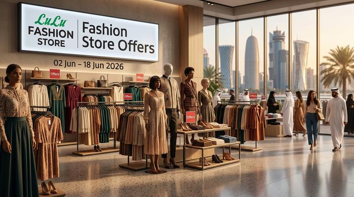 Lulu Fashion Store Doha Qatar: Up to 66% Off Men’s & Women’s Clothing (2-18 June 2026)