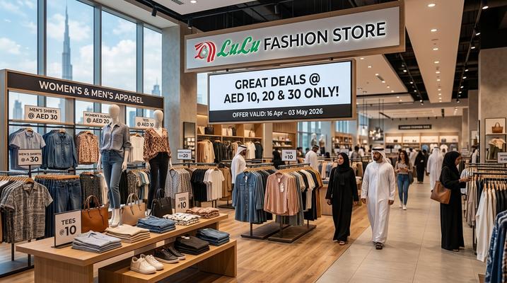 Lulu Great Deals at AED 10, 20 & 30 Only – UAE Offers Valid 17 Apr to 3 May 2026