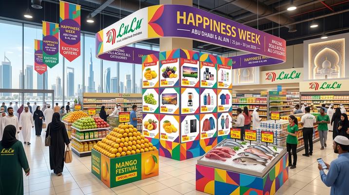 Lulu Happiness Week Abu Dhabi & Al Ain: Best Deals 26-30 June 2026 UAE