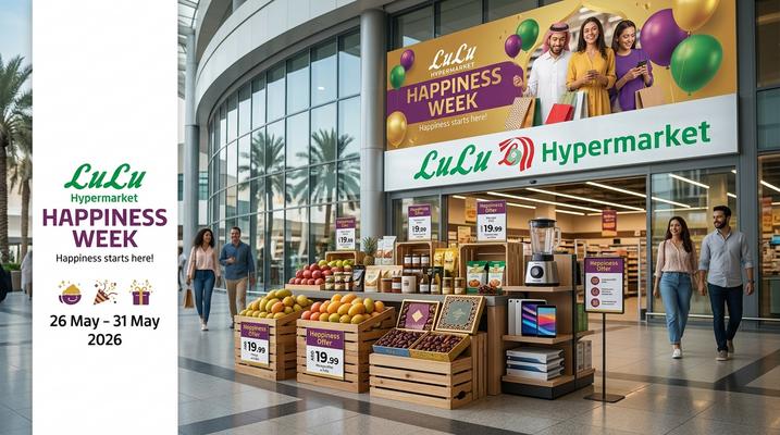 عروض اللولو أسبوع السعادة في أبوظبي والعين 26 - 31 مايو 2026