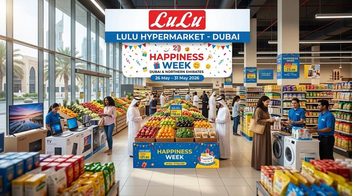 LuLu Happiness Week Offers in Dubai, UAE: 26–31 May 2026