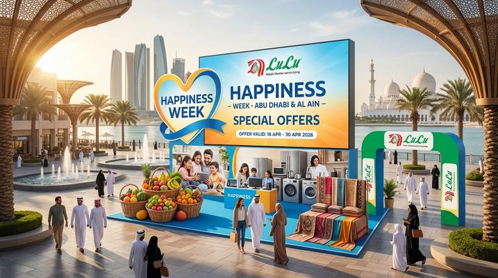 عروض اللولو أسبوع السعادة في أبوظبي والعين الإمارات من 16 حتى 30 أبريل 2026