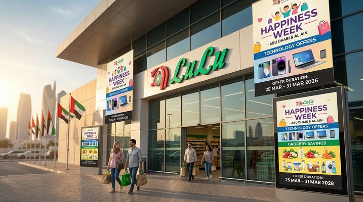 عروض اللولو أسبوع السعادة في أبوظبي والعين - الإمارات من 25 حتى 31 مارس 2026