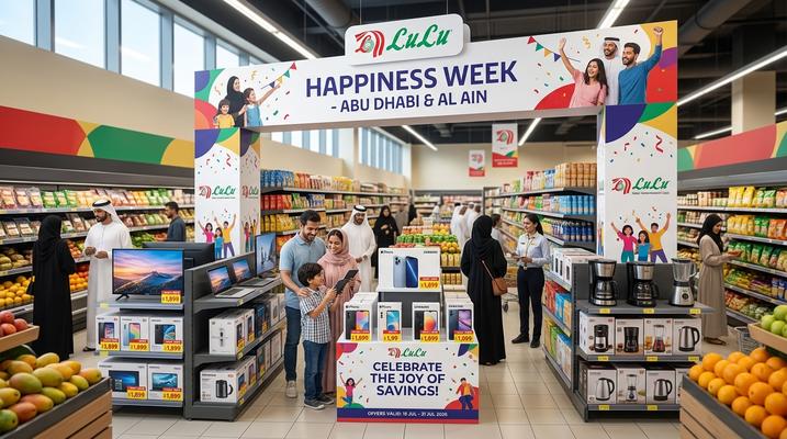 Lulu Happiness Week Offers in Abu Dhabi & Al Ain, UAE – Best Deals 16-31 July 2026