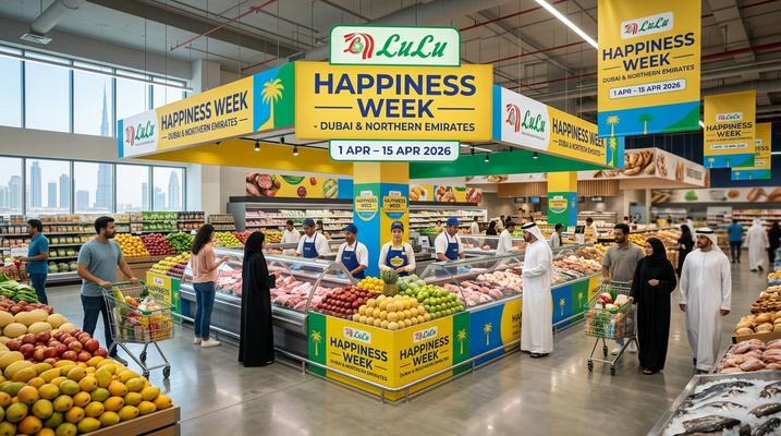 Lulu Happiness Week Offers in Dubai, UAE – April 1 to 15, 2026