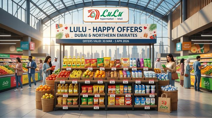 عروض اللولو المليئة بالمرح في الإمارات - دبي والإمارات الشمالية من 30 مارس حتى 5 أبريل 2026