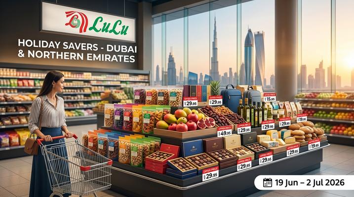 LuLu Holiday Savers Dubai & Northern Emirates – Top UAE Deals (19 Jun–2 Jul 2026)