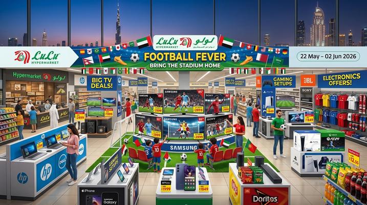 عروض اللولو في الإمارات: حمى كرة القدم وجيب الملعب لبيتك من 22 مايو إلى 2 يونيو