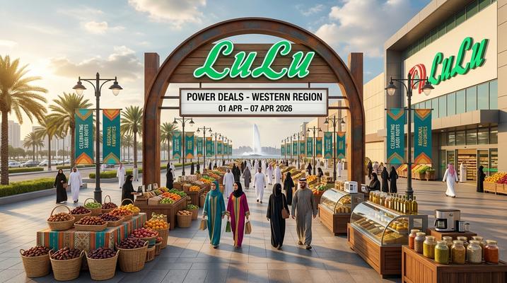 LuLu Power Deals in Saudi Arabia – Western Region Offers from 1 to 7 April 2026 | Jeddah, Mecca, Taif & More
