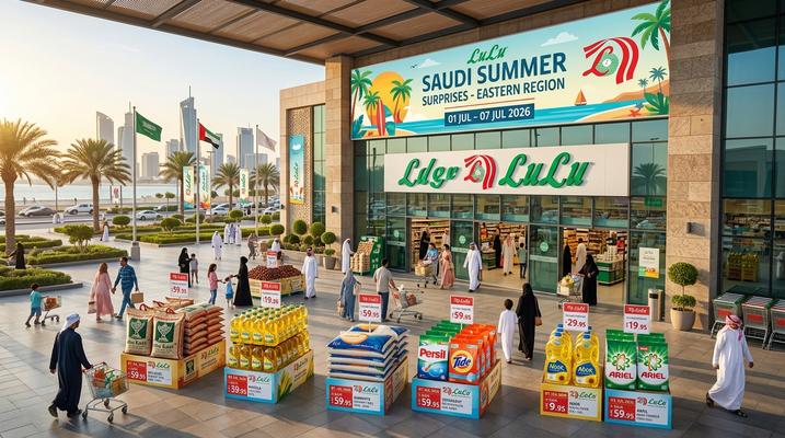 LuLu Saudi Summer Surprises Eastern Region: Best Offers in Khobar, Dammam, Riyadh &amp; More (1&ndash;7 July 2026)