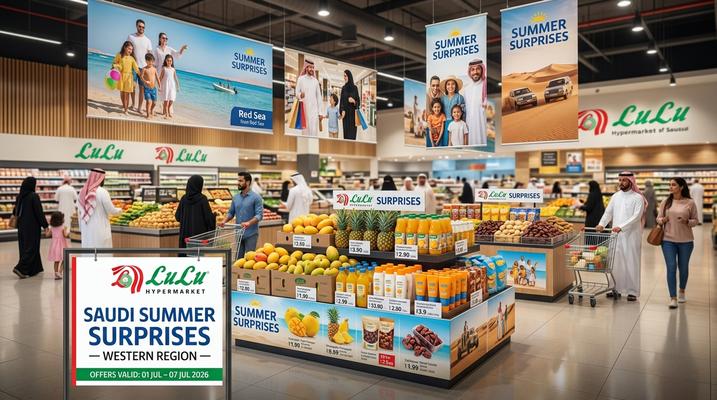 LuLu Saudi Summer Surprises – Western Region Offers | July 1–7, 2026