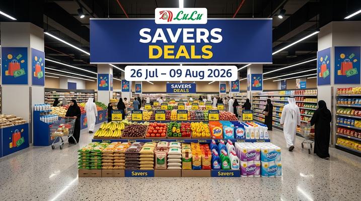 Lulu Savers Deals in Doha, Qatar – Up to 63% Off on Fashion, Home & Electronics (26 Jul – 09 Aug 2026)