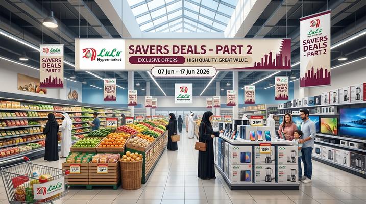 LuLu Savers Deals Part 2 in Doha, Lusail, Al Khor, Qatar – Up to 47% Off | 7–17 June 2026