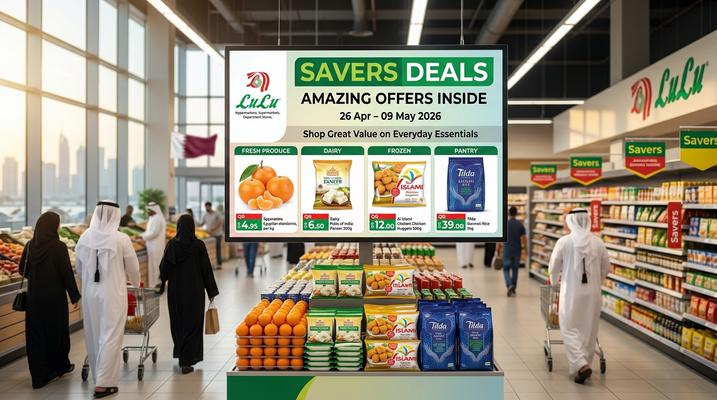 Lulu Savers Deals in Qatar, Doha – Amazing Offers from 26 Apr to 09 May 2026