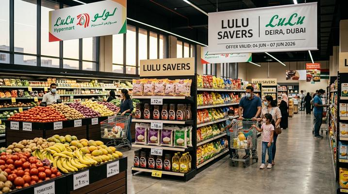 LuLu Savers Offers at LuLu Center Deira, Dubai – 4-7 June 2026