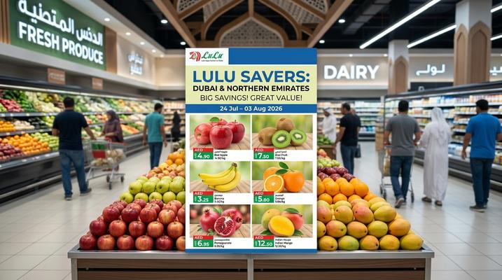 LuLu Savers Offers Dubai & Northern Emirates – 24 Jul to 3 Aug 2026