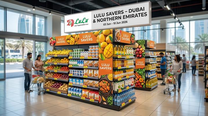 LuLu Savers Dubai & Northern Emirates Offers — June 3-10, 2026 | Up to 66% Off