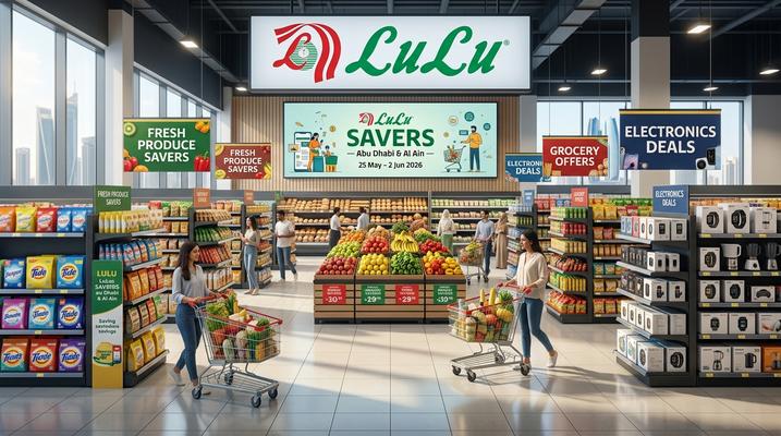 LuLu Savers Offers in Abu Dhabi & Al Ain – Up to 55% Off | 25 May – 2 June 2026 UAE