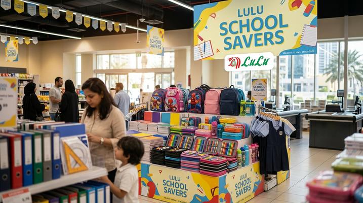 Lulu School Savers Offers in UAE – Up to 65% Off | 12–31 March 2026