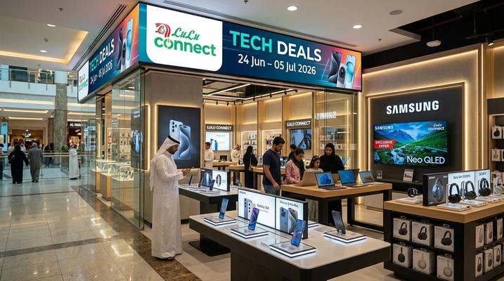 عروض صفقات التقنية من اللولو في السعودية – خصومات حتى 57% على الجوالات والتلفزيونات الذكية من 24 يونيو إلى 5 يوليو 2026