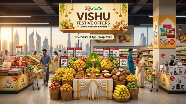 Lulu Vishu Festive Offers in Dubai & Northern Emirates, UAE – 13 to 15 Apr 2026